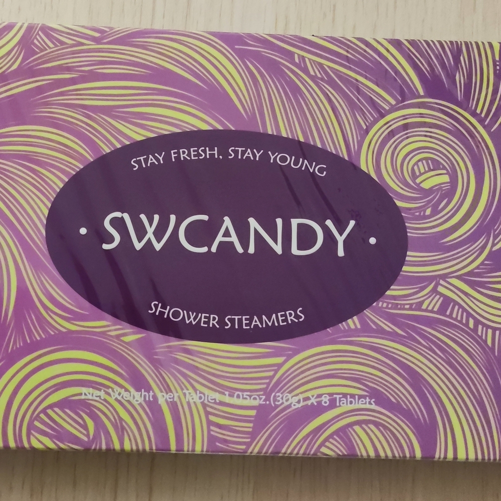 Purple and Yellow Shower Steamers